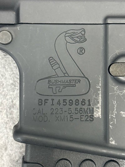 BUSHMASTER XM15-E2S - RIFLE 5.56X45MM NATO - Image 3 of 4