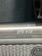 RUGER M77 HAWKEYE MATTE STAINLESS (47128) .270 WIN - Image 10 of 12