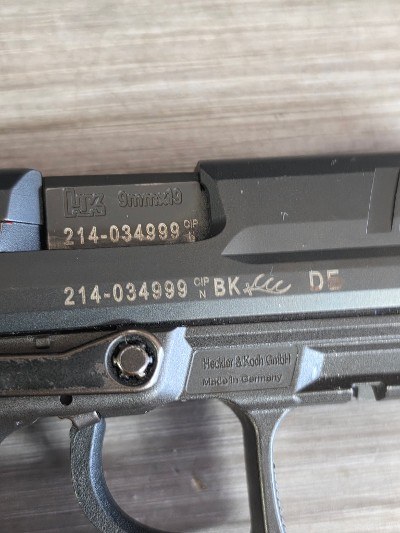 HECKLER & KOCH P30SK 9MM LUGER (9x19 PARA) - Image 5 of 8