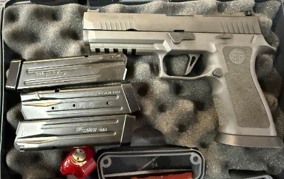 SIG SAUER P320 XFIVE LEGION 9MM LUGER (9X19 PARA) - Image 1 of 2