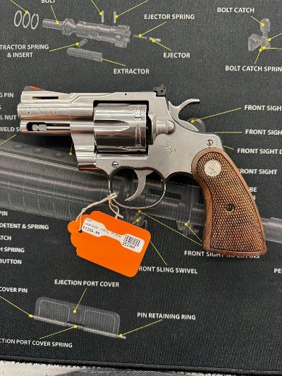 COLT PYTHON 2.5 INCH BARREL .38 SPECIAL/.357 MAGNUM - Image 1 of 11