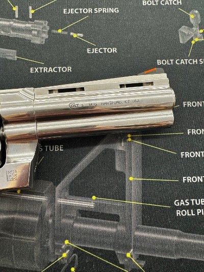 COLT PYTHON STAINLESS 2020 .38 SPECIAL/.357 MAGNUM - Image 3 of 9