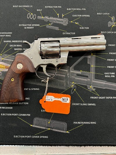 COLT PYTHON STAINLESS 2020 .38 SPECIAL/.357 MAGNUM - Image 1 of 9