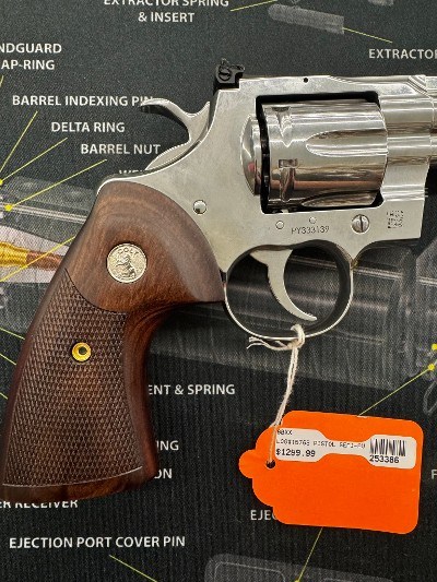 COLT PYTHON STAINLESS 2020 .38 SPECIAL/.357 MAGNUM - Image 2 of 9