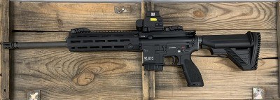 HECKLER & KOCH Heckler & Koch MR556A1 with EOTech EXPS3-4, Maglocked, Magpul MS1 Sling, (2) 10 rd Magazines, Cable Lock, OEM Black HK Cloth Bag Un - Image 2 of 2