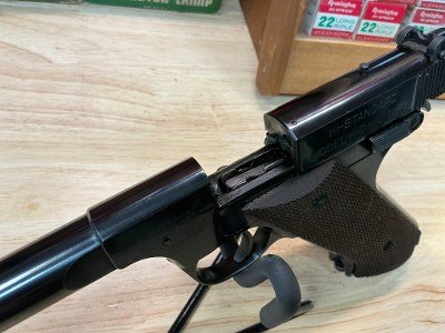 HI-STANDARD H-D military .22 LR - Image 8 of 13