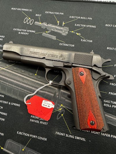 COLT SERIES 70 GOVERNMENT 1911 CLASSIC .45 ACP - Image 5 of 8