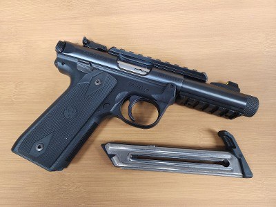 RUGER MARK IV 22/45 TACTICAL .22 LR - Image 4 of 4