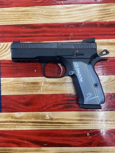 CZ CZ Shadow 2 Compact, Handgun, Semi Auto, 9mm, 4in Barrel, Black, Two Mags. 9MM LUGER (9x19 PARA) - Image 2 of 2