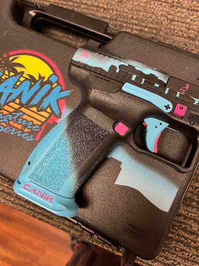 CANIK SIGNATURE SERIES METE SFT MIAMI NIGHTS 9MM LUGER (9X19 PARA) - Image 6 of 11