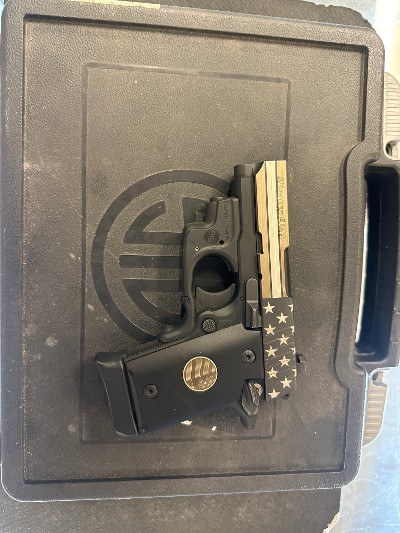 SIG SAUER P938 Stand 9MM LUGER (9x19 PARA) - Image 1 of 5