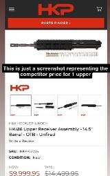 HECKLER & KOCH 416 416D 14.5 Sequential Uppers Rare 5.56X45MM NATO - Image 13 of 13