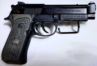 BERETTA 92G BRIGADIER WILSON TACTICAL 9MM LUGER (9x19 PARA) - Image 1 of 14
