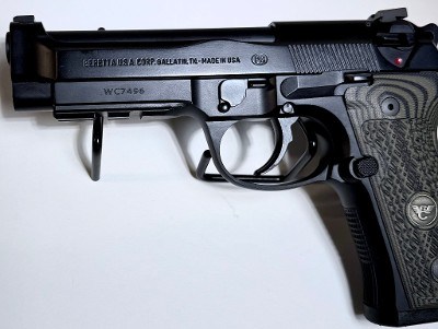 BERETTA 92G BRIGADIER WILSON TACTICAL 9MM LUGER (9x19 PARA) - Image 3 of 14