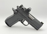 WILSON COMBAT SFX9, Sub Compact, GRAY FULL GRIP FRAME, RMR CUT WITH MATCHING GRAY TRIJICON RMR 3.25, AMBI, FLAT TRIGGER 9MM LUGER (9x19 PARA) - Image 1 of 2
