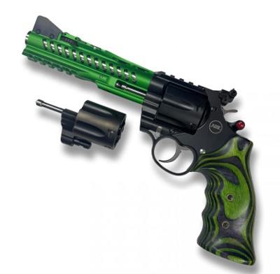 KORTH Super Sport GTA 6" BLACK .357 MAGNUM, LAMINATE WOOD GRIPS, 9MM CYLINDER .357 MAG/9MM - Image 3 of 3