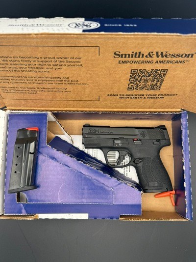 SMITH & WESSON M&P9 SHIELD PLUS 9MM LUGER (9x19 PARA) - Image 1 of 3