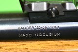 Belgium Browning Hi-Power Safari Rifle 30-06 1960 almost mint. Fired 20 rounds only. - 16 of 16