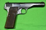 NAZI FN Browning M1922 7.65mm With Original Pigskin Holster. Mint Bore - 3 of 15