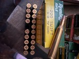 220 Swift Ammo Ammunition 216 Assorted Rounds - 2 of 5