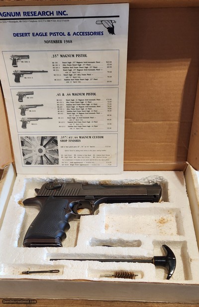 IMI Desert Eagle .357/.41/.44 W/ Original Box and papers.