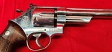 Smith & Wesson 27-2 Nickel in .357 Mag 8.25" BBL 1975 Mfg date - 4 of 20