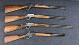 FOUR MARLIN COWBOY RIFLES WITH OCTAGON BARRELS: 357, 44, 45 &45-70 - 1 of 10