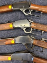 FOUR MARLIN COWBOY RIFLES WITH OCTAGON BARRELS: 357, 44, 45 &45-70 - 3 of 10