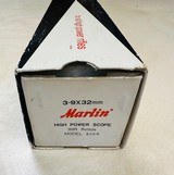 MARLIN 3-9 X 32 RIFLESCOPE MADE IN JAPAN 1970'S - 7 of 7
