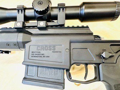 SIG SAUER CROSS .308 TACTICAL RIFLE.308 - Image 3 of 14
