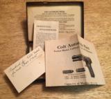 COLT 1903 Auto .32 Box/Papers - 9 of 12