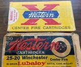 25-20 Winchester Ammo
Western - 3 of 5