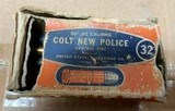 .32 Caliber Colt New Police Ammo US Cartridge Co Full Box - 7 of 9
