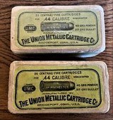 UMC .44 Calibre Ammo for Winchester Rifles 44-40
Vintage
Round Cornered - 1 of 6