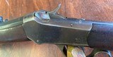 Winchester 1885 Low Wall .32 Long Rimfire Oct Barrel - 11 of 12