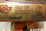 Colt Series 70 Gold Cup (Factory D Engraved) - 11 of 11
