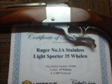 Ruger #1 35 Whelen Lipsey's 1 of 245 - 1 of 12