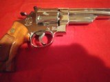 Smith & Wesson Model 57 No Dash 6" Nickel 41 Magnum - 2 of 13