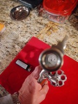 Smith & Wesson Model 57 No Dash 6" Nickel 41 Magnum - 10 of 13