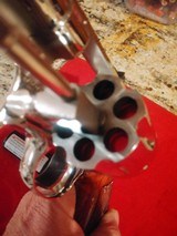 Smith & Wesson Model 57 No Dash 6" Nickel 41 Magnum - 9 of 13