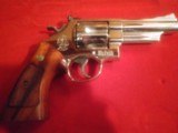 Smith & Wesson Model 57-2 Nickel 4" 41 Mag. - 2 of 8