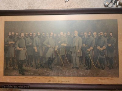 LEE AND HIS GENERALS by G.B. Matthews and Copyrighted by W.B. Matthews 1907