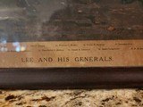 LEE AND HIS GENERALS by G.B. Matthews and Copyrighted by W.B. Matthews 1907 - 11 of 14