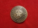 1858 Plantation Police Runaway Slave Patrol Georgetown South Carolina Badge - 2 of 4