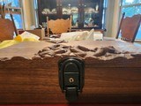 COLT 1911 WOOD PRESENTATION BOX/With 3D CUT MOUNT SURIBACHI IWO JIMA - 5 of 11