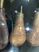 Set of 8 Black Powder and/or Pellet Flasks - 6 of 8