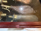 Set of 8 Black Powder and Pellet Flasks - Image 5 of 8
