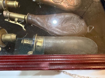 Set of 8 Black Powder and Pellet Flasks - Image 5 of 8