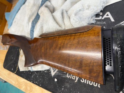Perazzi 12 Gauge Stock with Soft Touch