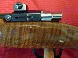 Browning Belgium Safari Bolt Rifle w/FN action, Open Sights and Beautiful Tiger Stripe Stock - 12 of 12